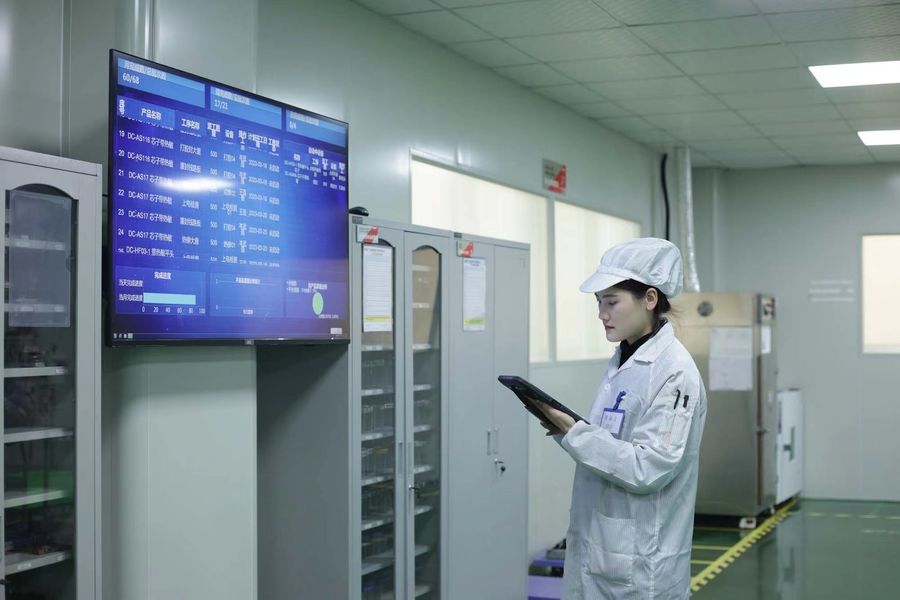 Chengdu Xinlong Zhishi Auto Parts Co., Ltd. γραμμή παραγωγής του κατασκευαστή